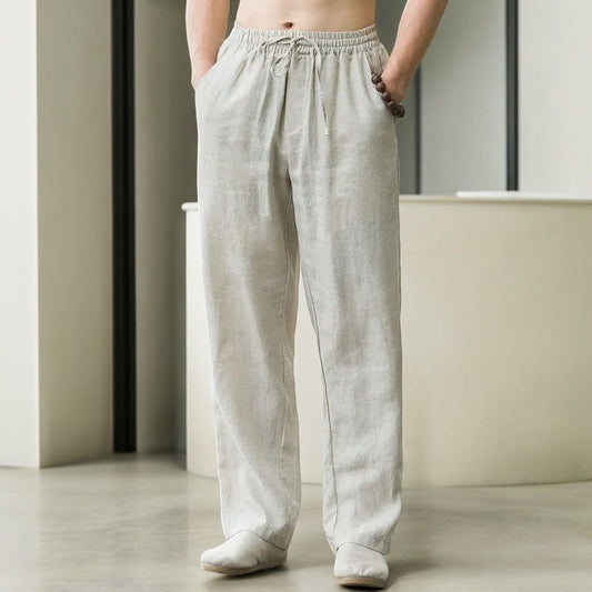 Palmara Linen Pants - Men's Relaxed Linen Trousers
