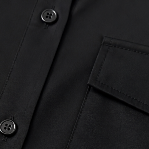 Lunavia - Loose Lapel Button-Down Shirt for Women