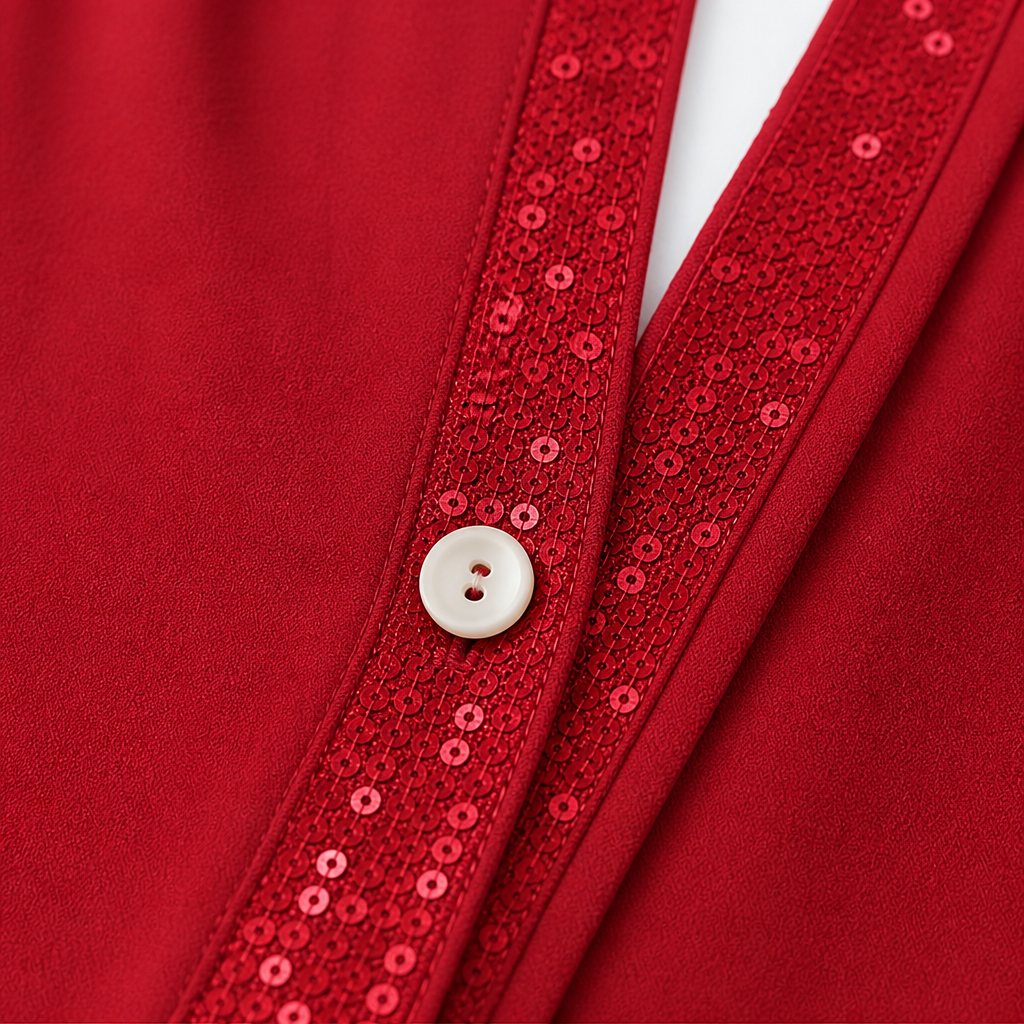 Duskglint Sequin Shirt - Women's Button-Down Top