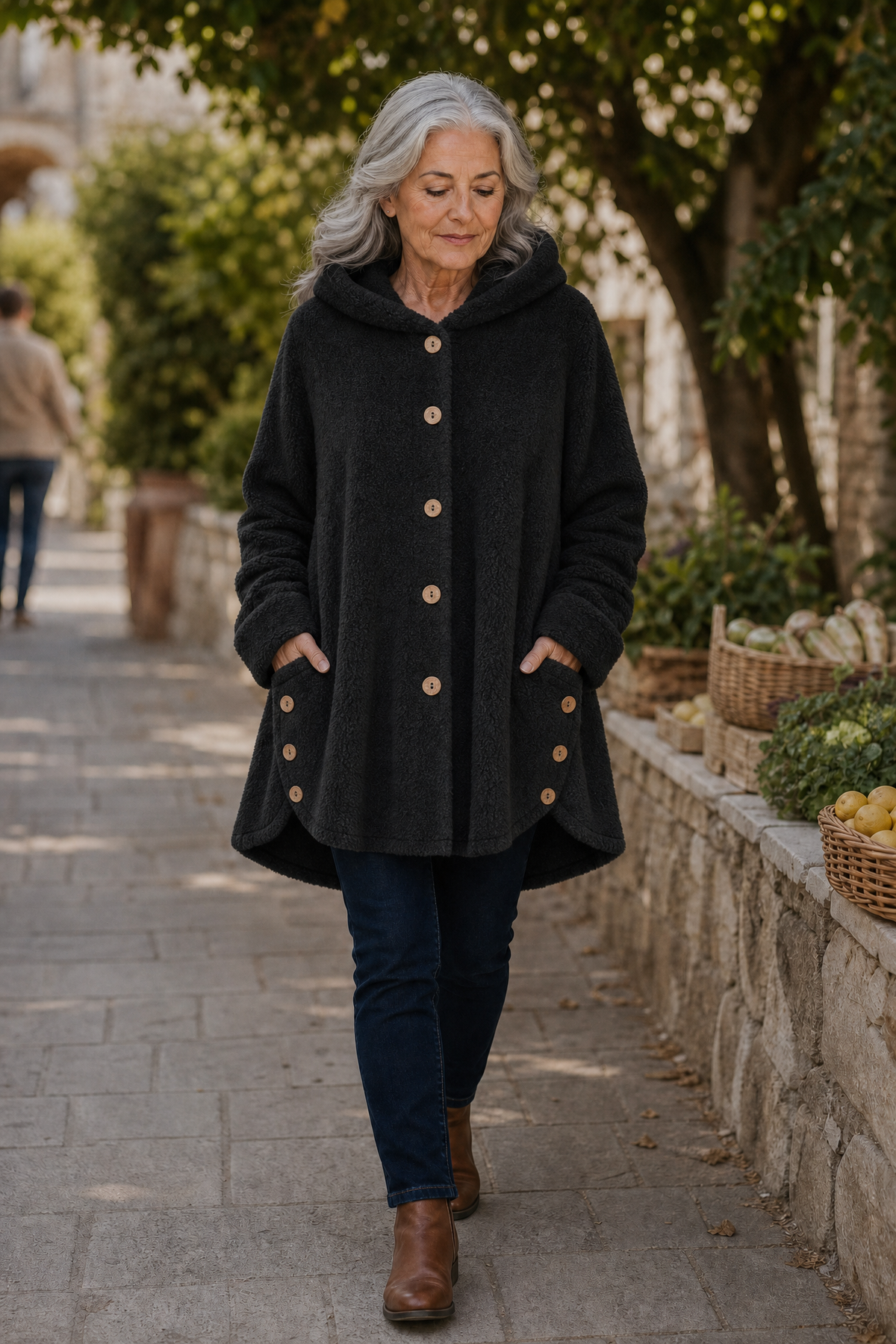 Fenwick Fleece-Look Shirt Jacket - Women's Button-Front