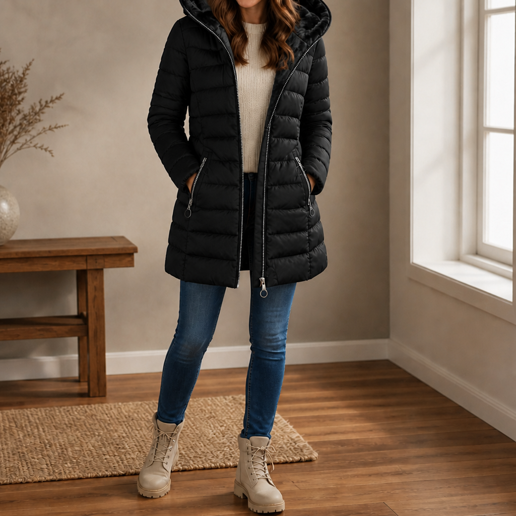 Wintervale Plush-Lined Puffer - Women's Hooded Longline
