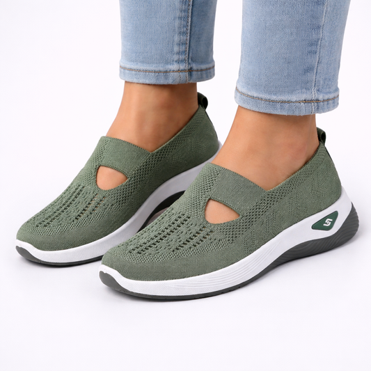 Orthopaedic Knit Slip-On Shoes - Women's Comfort Shoes