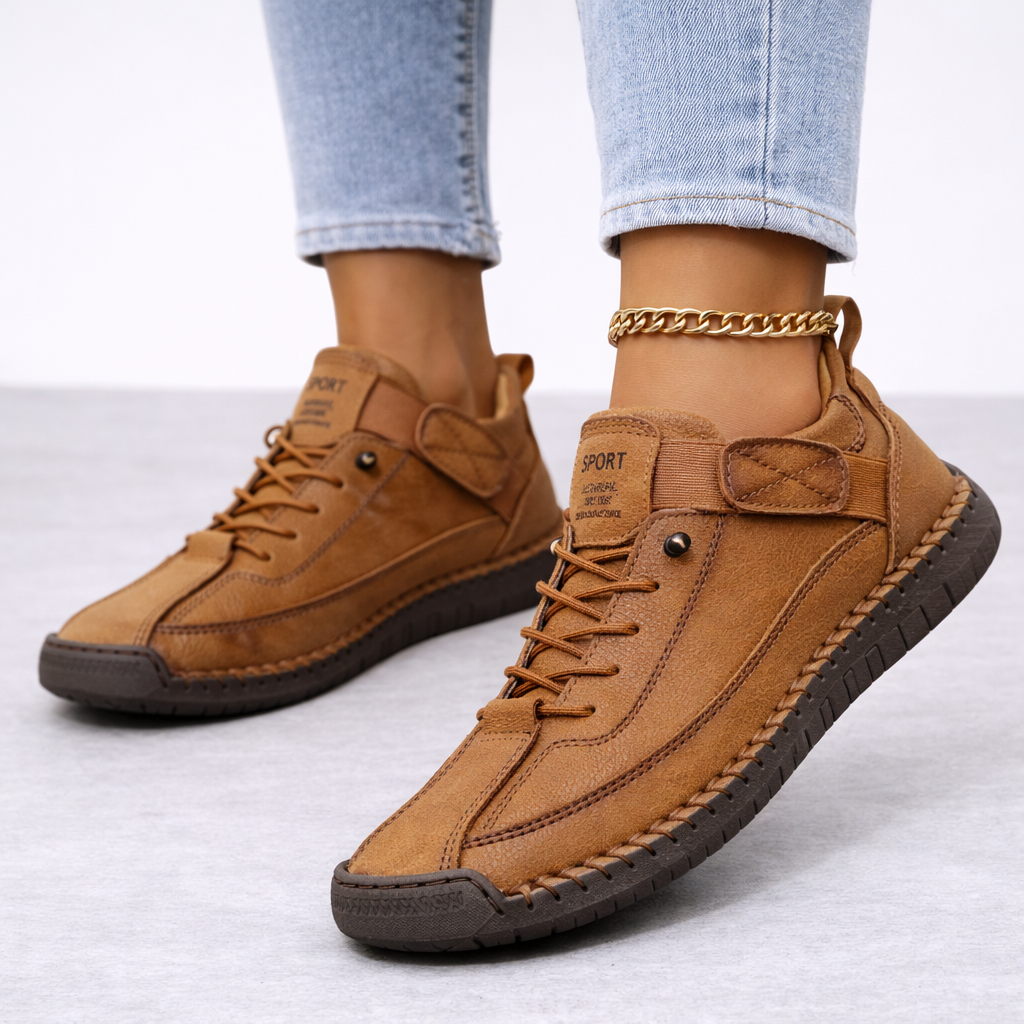Orthopaedic Comfort Sneakers - Women's Slip-On Trainers