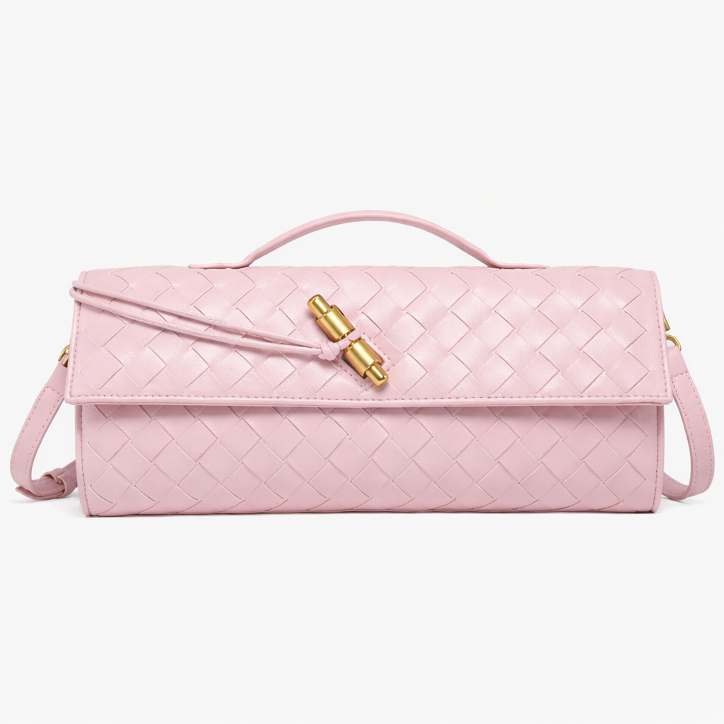 Woven Clutch Bag - Evening Women's Shoulder Clutch