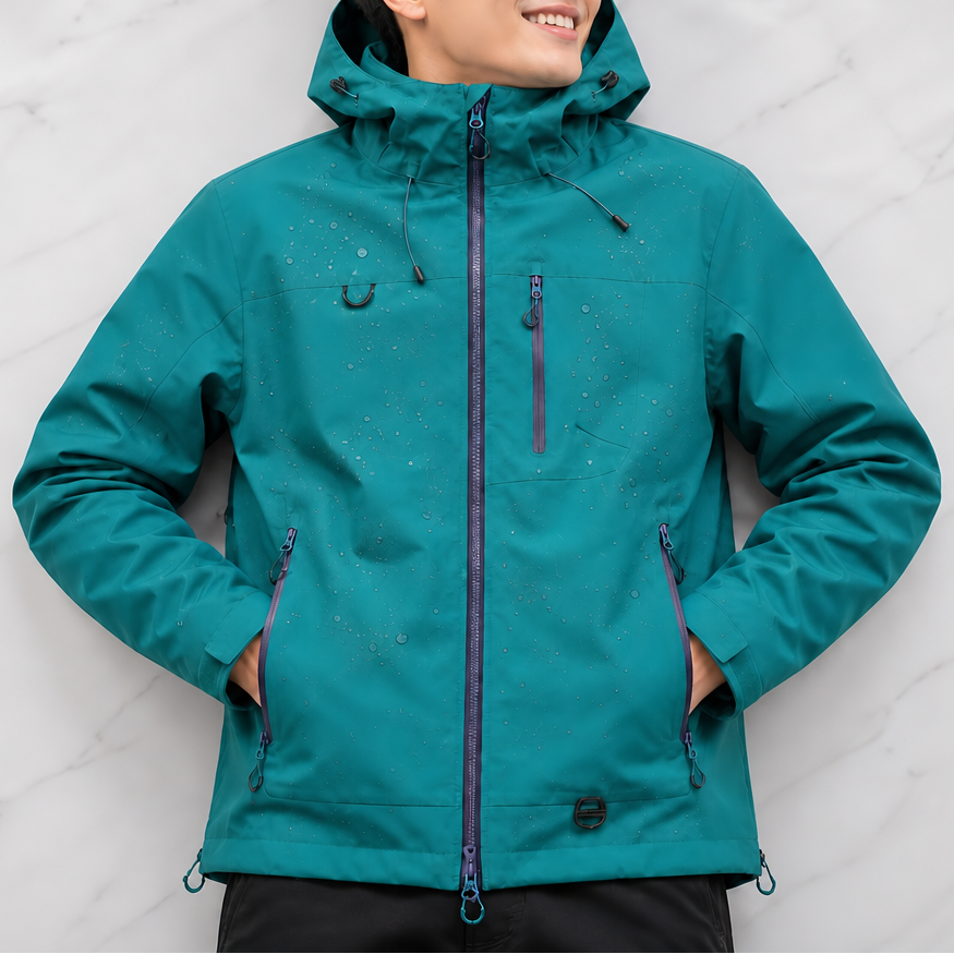 Vantrek Waterproof Windbreaker - Lightweight Rain Jacket
