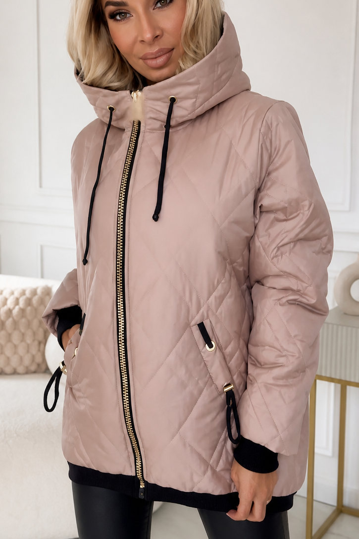 Wearbella Quilted Hooded Jacket - Longline Women's Coat