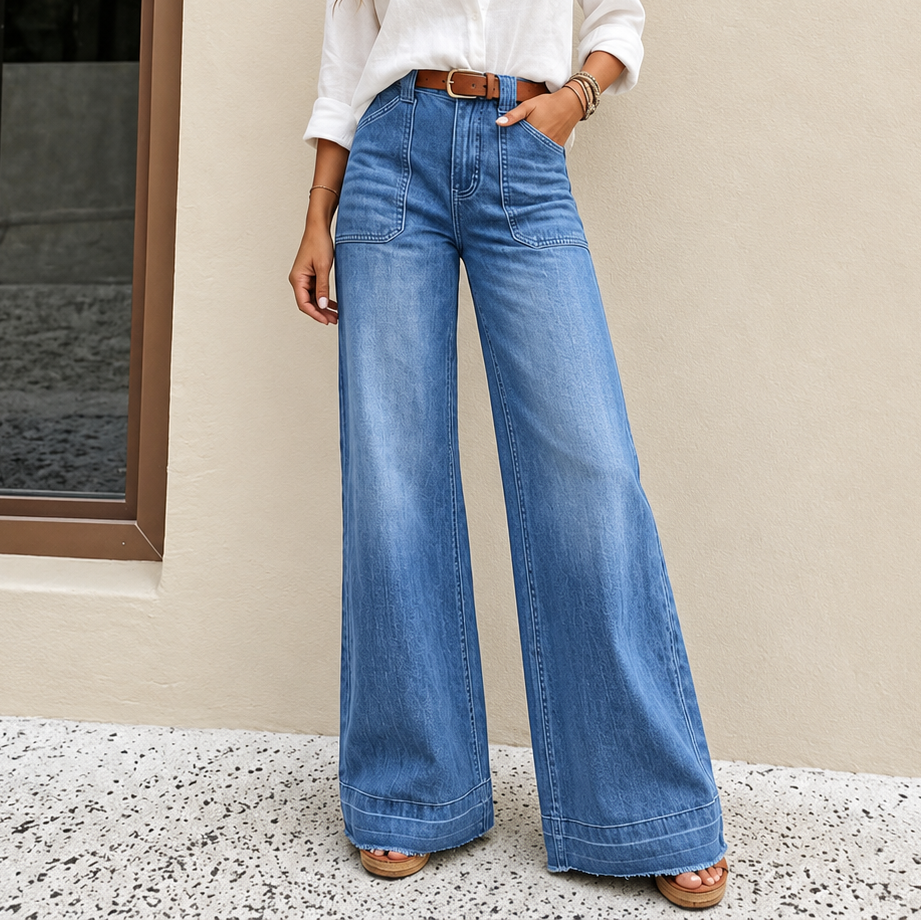 Wearbella Wide Leg Jeans - High Waisted Women's Jeans