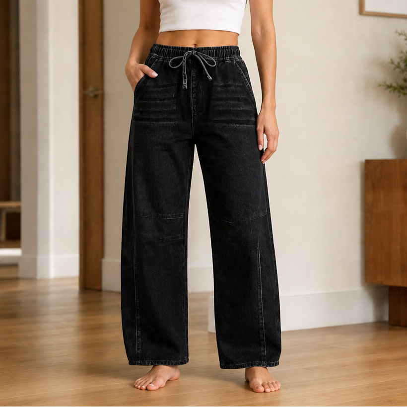 Wearbella Barrel Jeans - Adjustable Waist Women's Jeans