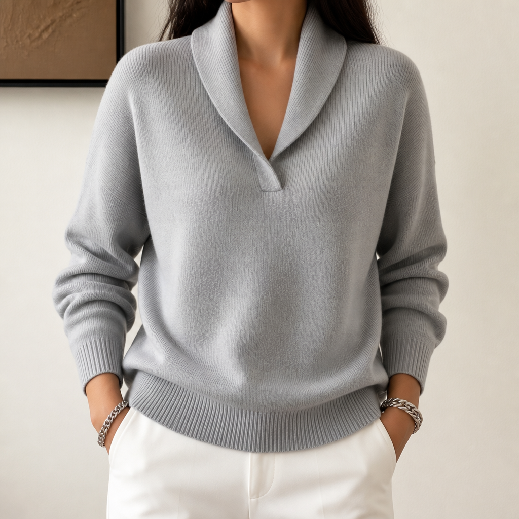 Wrapstead Shawl Collar Sweater - Women's Knit Jumper