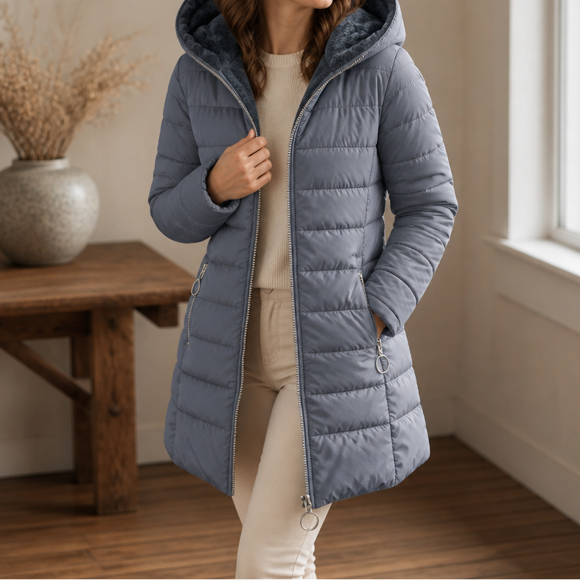 Wintervale Plush-Lined Puffer - Women's Hooded Longline