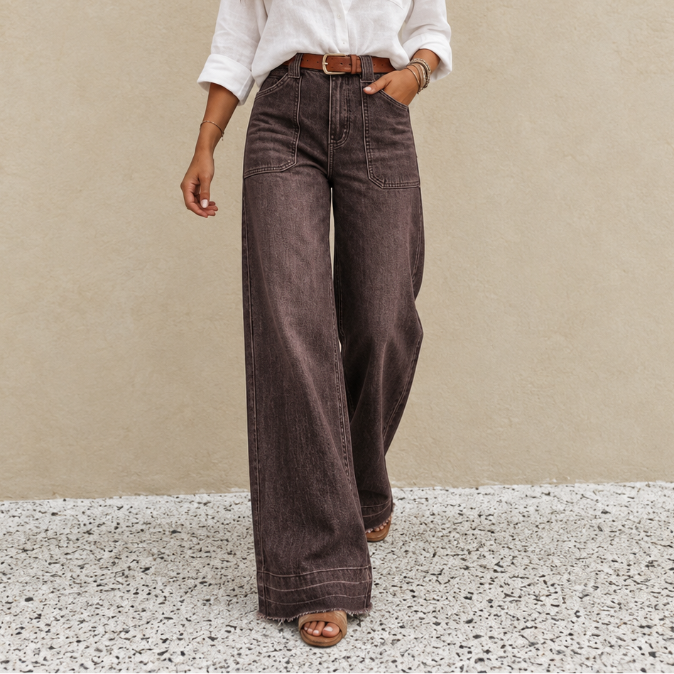 Wearbella Wide Leg Jeans - High Waisted Women's Jeans