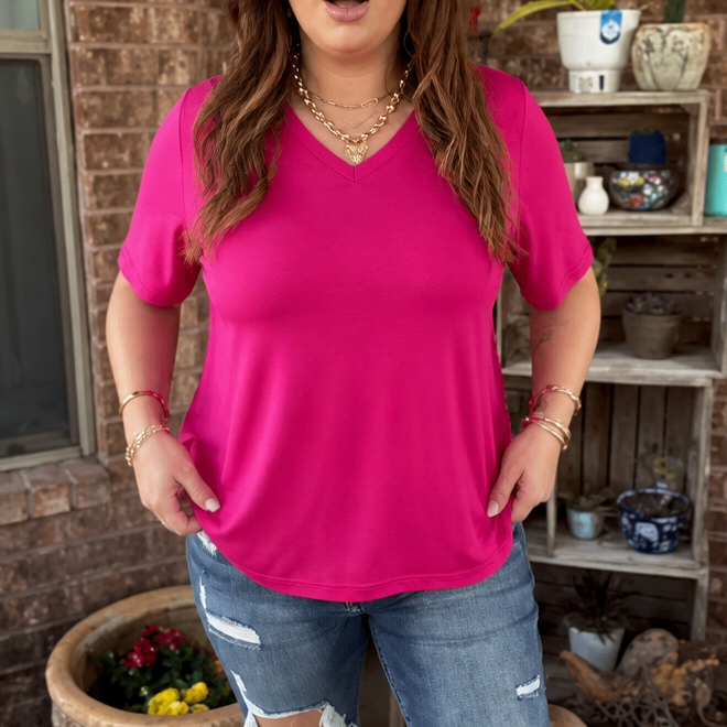 Basewear V-Neck Tee - Women's Loose Fit Tee Set of 3