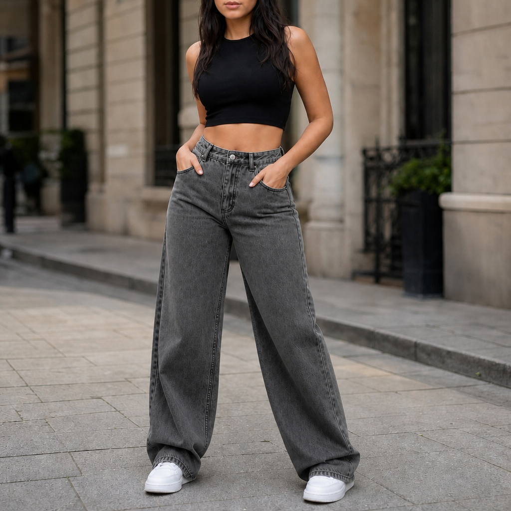 Vela Straight Jeans - High Rise Relaxed Women's Jeans
