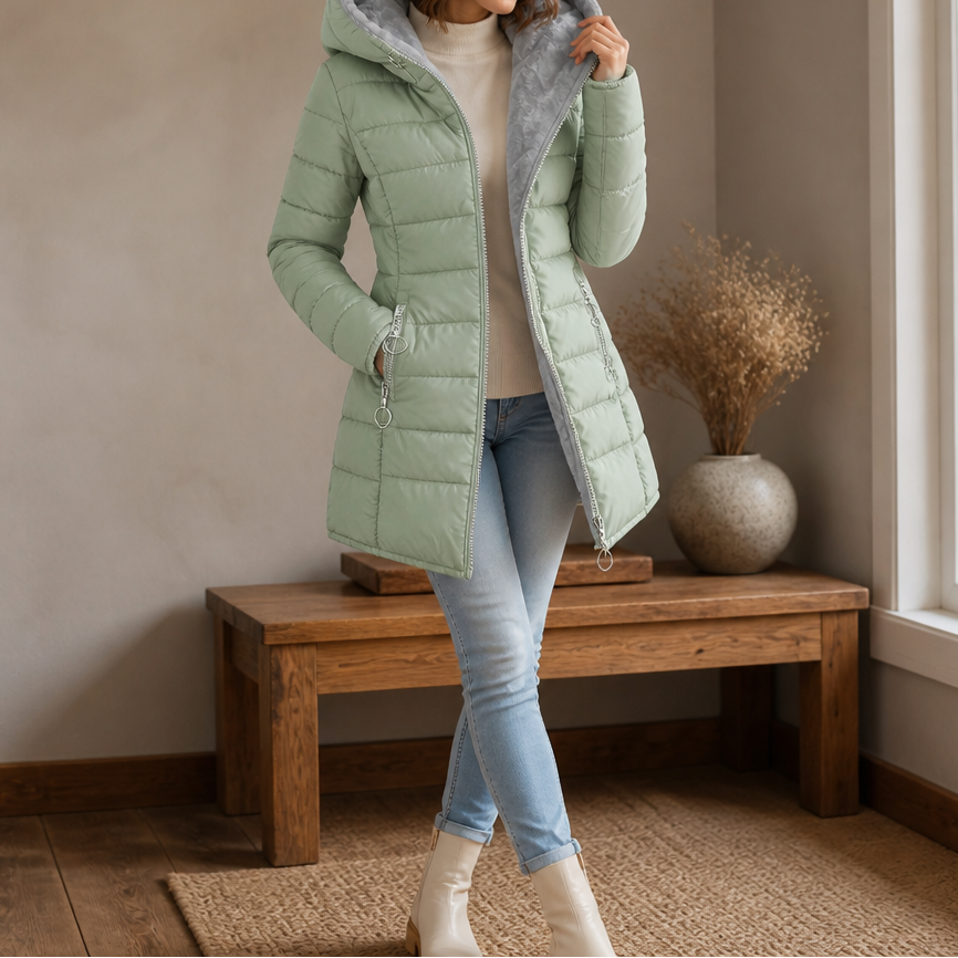 Wintervale Plush-Lined Puffer - Women's Hooded Longline