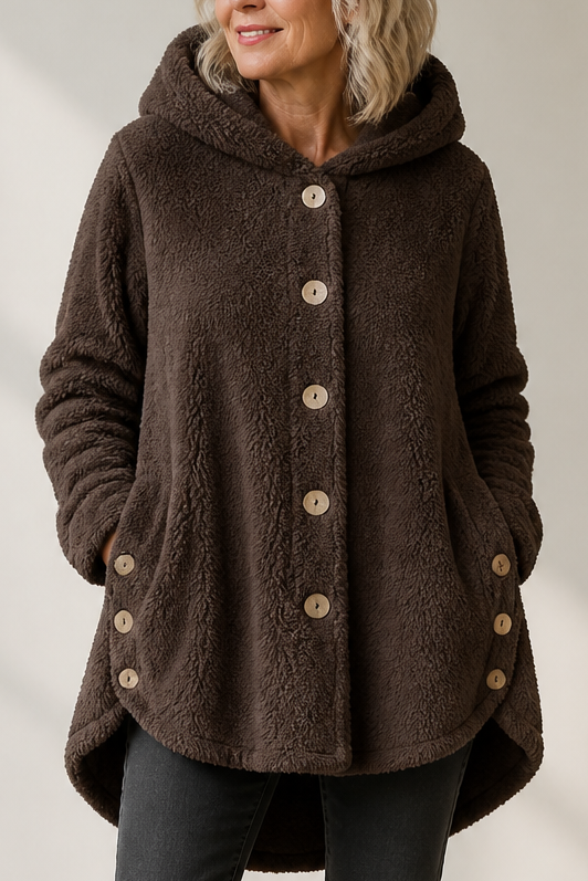 Fenwick Fleece-Look Shirt Jacket - Women's Button-Front