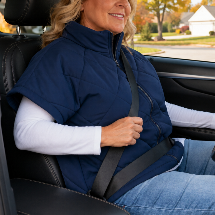 Quilta Diamond-Quilted Gilet - Relaxed Fit Women's Vest