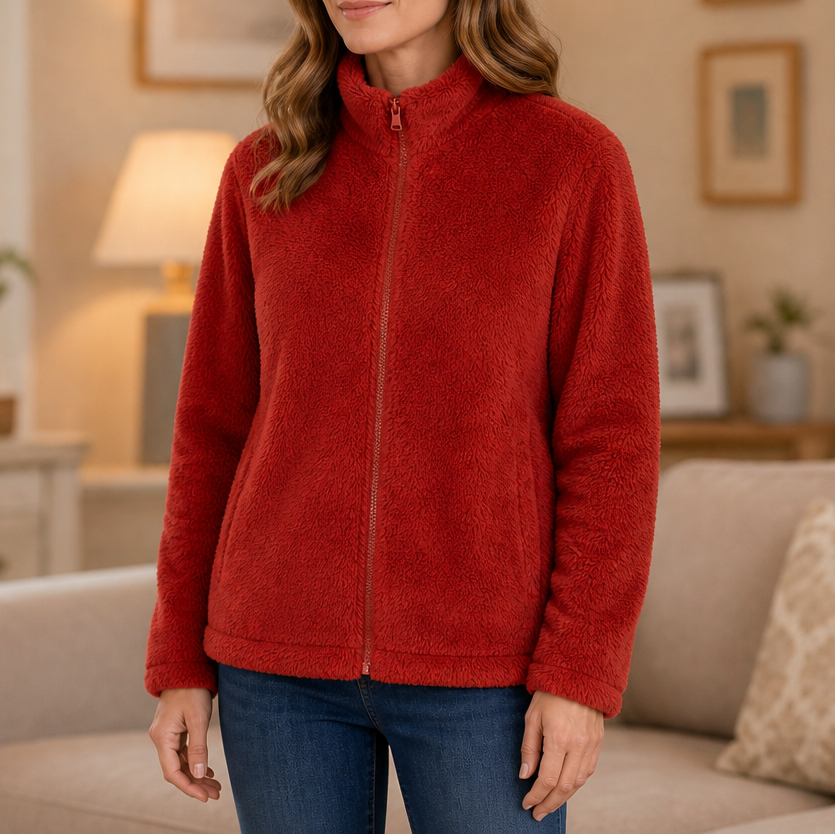 Velora Fleece Jacket - Women's Stand Collar Zip Fleece