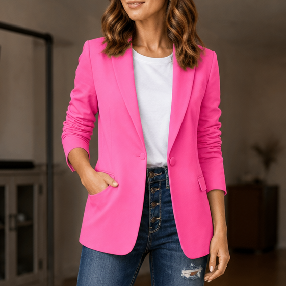 Formelle Cropped Blazer - Tailored Women's Work Jacket