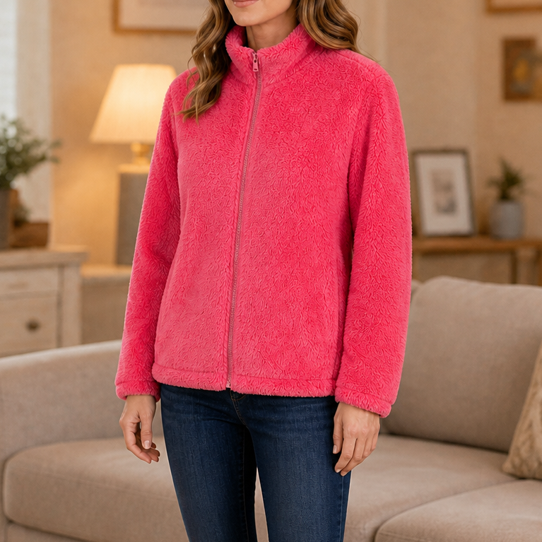 Velora Fleece Jacket - Women's Stand Collar Zip Fleece
