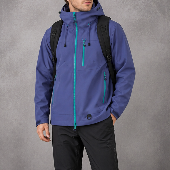 Vantrek Waterproof Windbreaker - Lightweight Rain Jacket