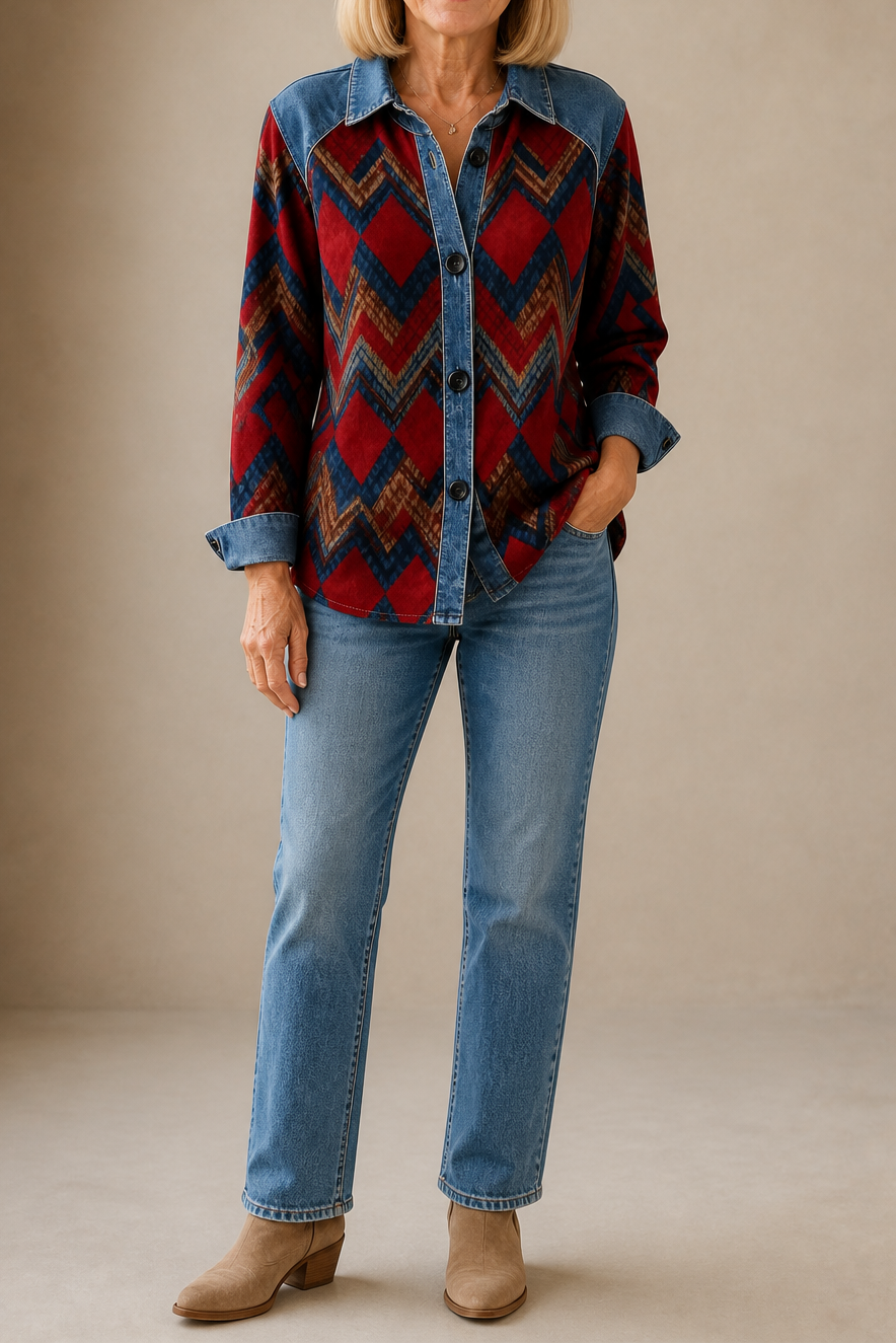 Havelyn Hooded Knit Cardigan - Women's Floral Rib Jacket