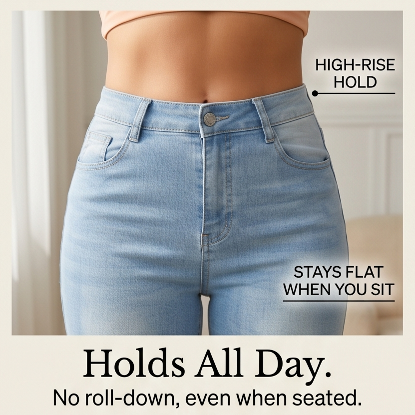 Velora Capri Jeans - High Waist Women's Cropped Jeans