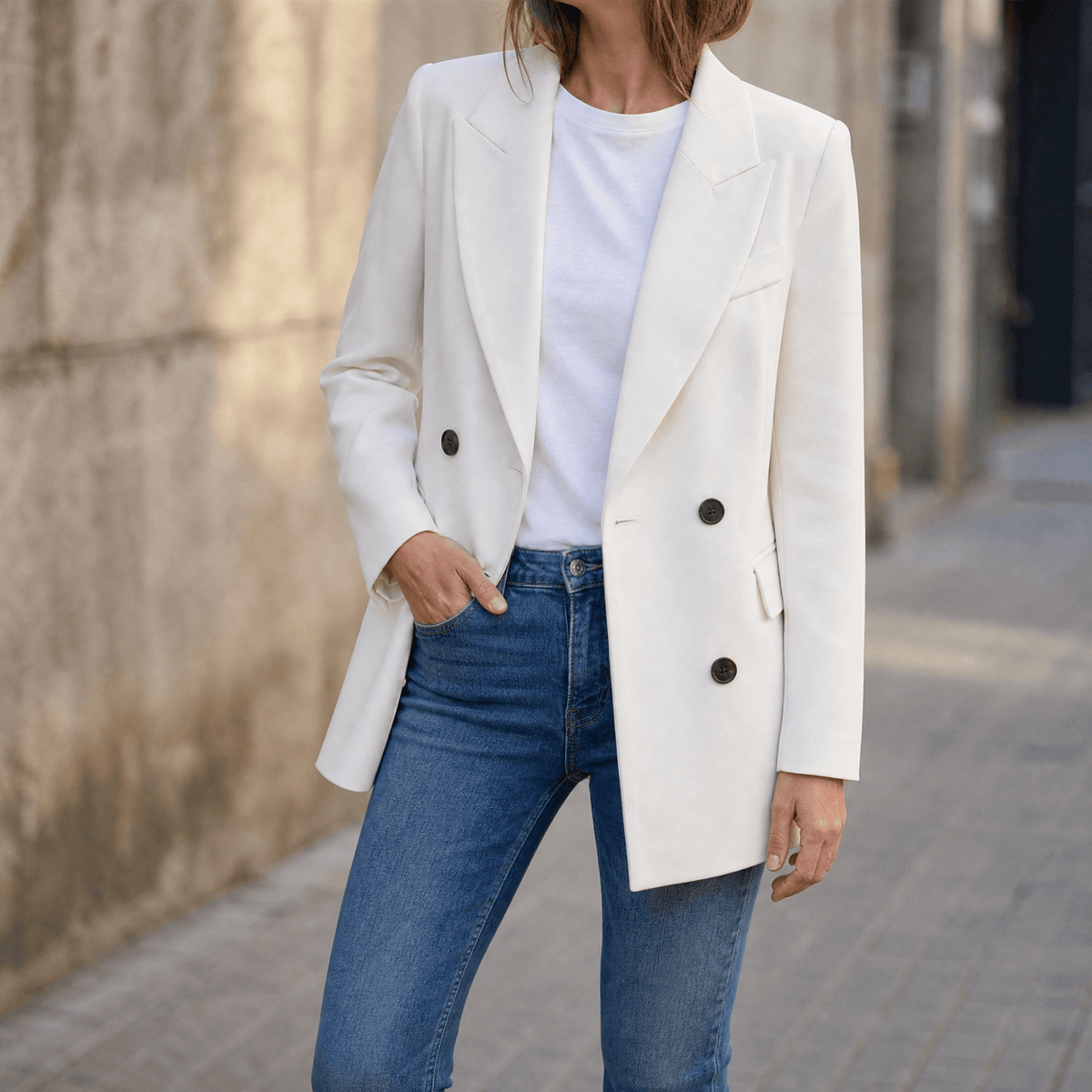 Vivara Double Breasted Blazer - Women's Everyday Blazer