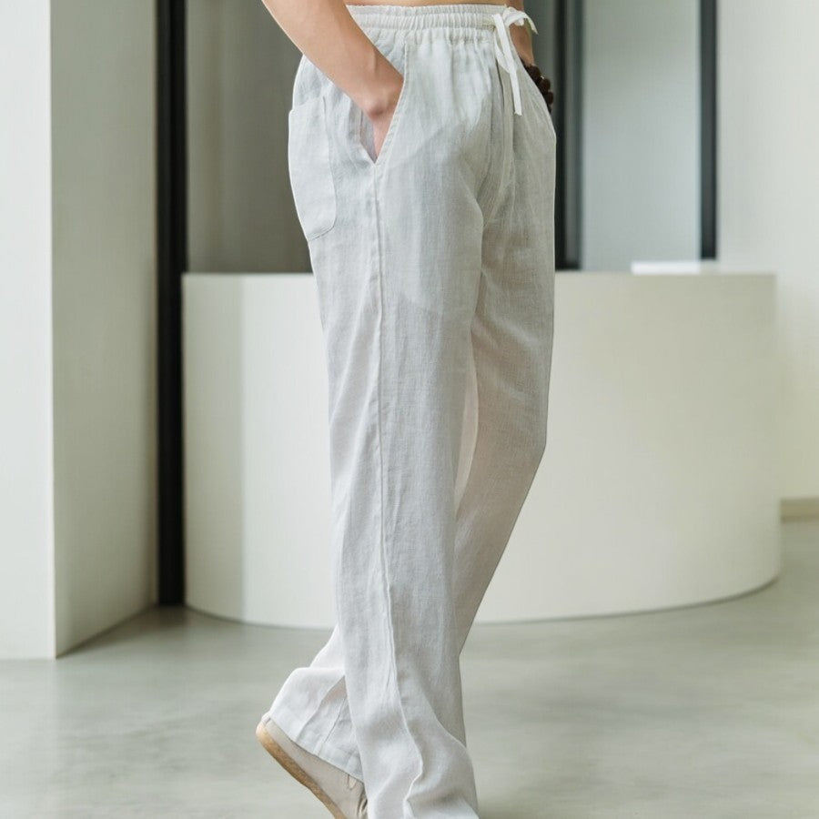 Palmara Linen Pants - Men's Relaxed Linen Trousers