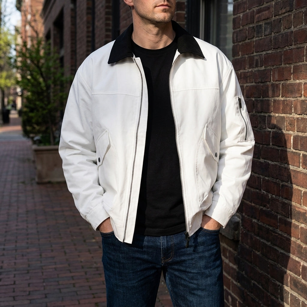 Fletcher Workwear Jacket - Men's Zip Front Jacket