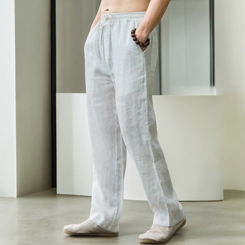 Palmara Linen Pants - Men's Relaxed Linen Trousers